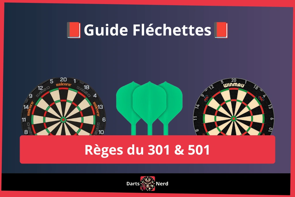 Règles du 501 & 301 aux Fléchettes