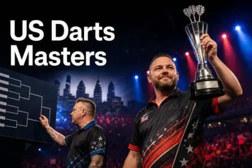 Gary Mawson file à l’US Darts Masters, Leonard Gates et Danny Young sacrés à Philadelphie