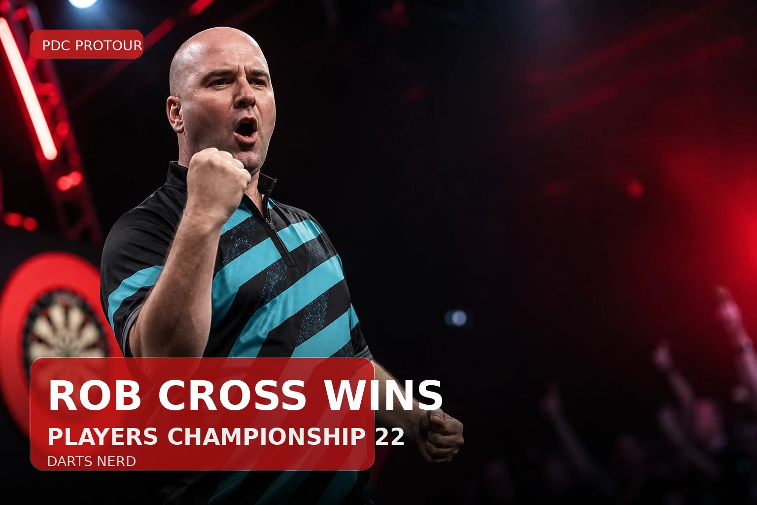 Rob Cross remporte le Players Championship 22 à Wigan et relance sa saison