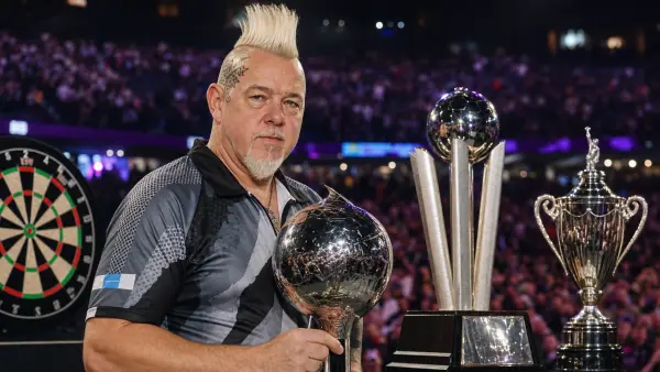 Peter Wright : ses trophées majeurs ne sont pas à vendre, assure son épouse
