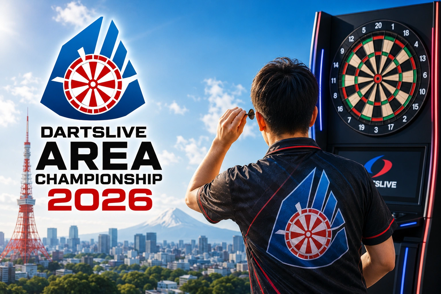 DARTSLIVE Area Championship 2026 : format, calendrier et route vers SUPER DARTS