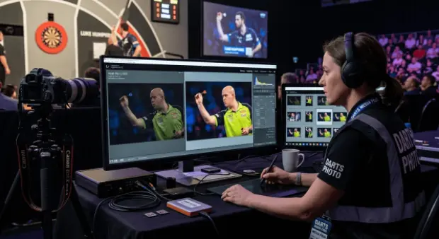 How Darts Photographers Get Usable Images From RAW Camera Files