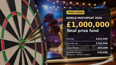 World Matchplay 2026 : la dotation passe à 1 million de livres