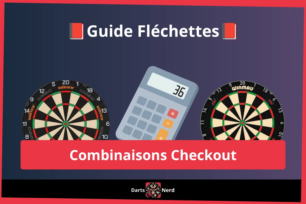 Checkout Fléchettes : Tableau Complet des Combinaisons