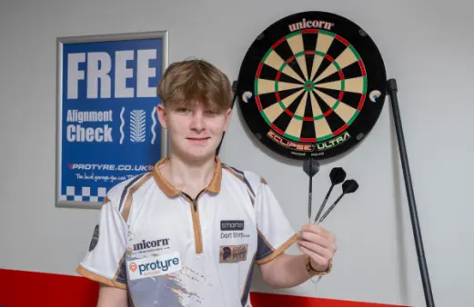 Taylor Harding: from Christmas dartboard to JDC World Championship in two years