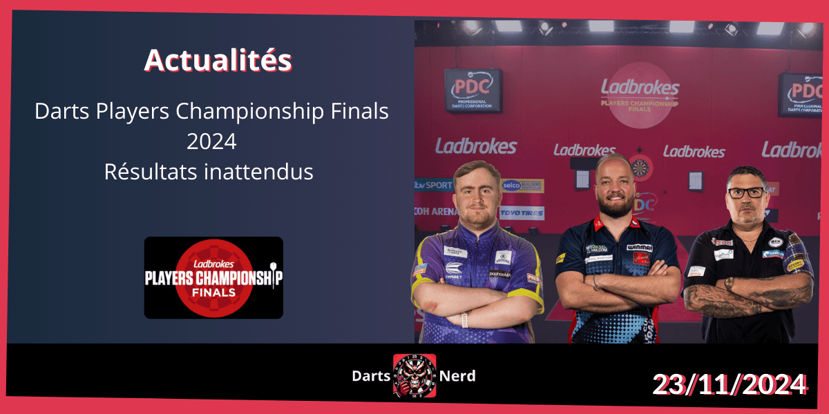Darts Players Championship Finals 2024 : Thibault Tricole réalise l'impensable et les favoris se font sortir