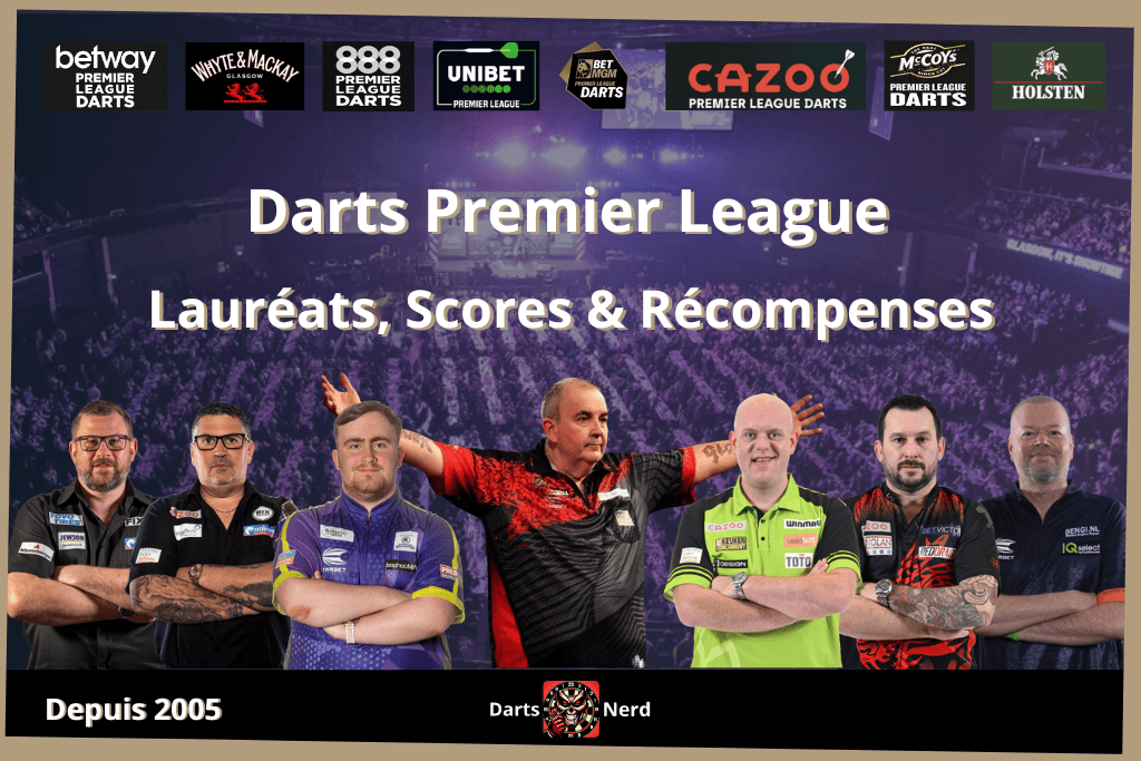 Liste Gagnants Premier League Fléchettes : Lauréats, Scores et Récompenses