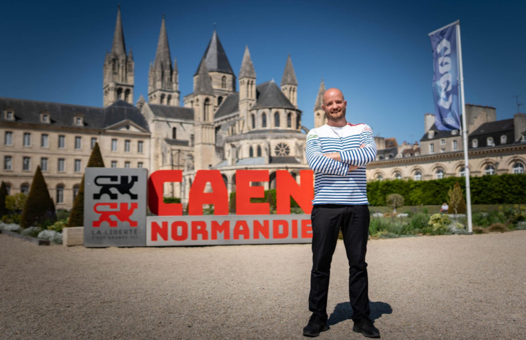 Thibault Tricole à Caen pour le French Darts Festival 2025